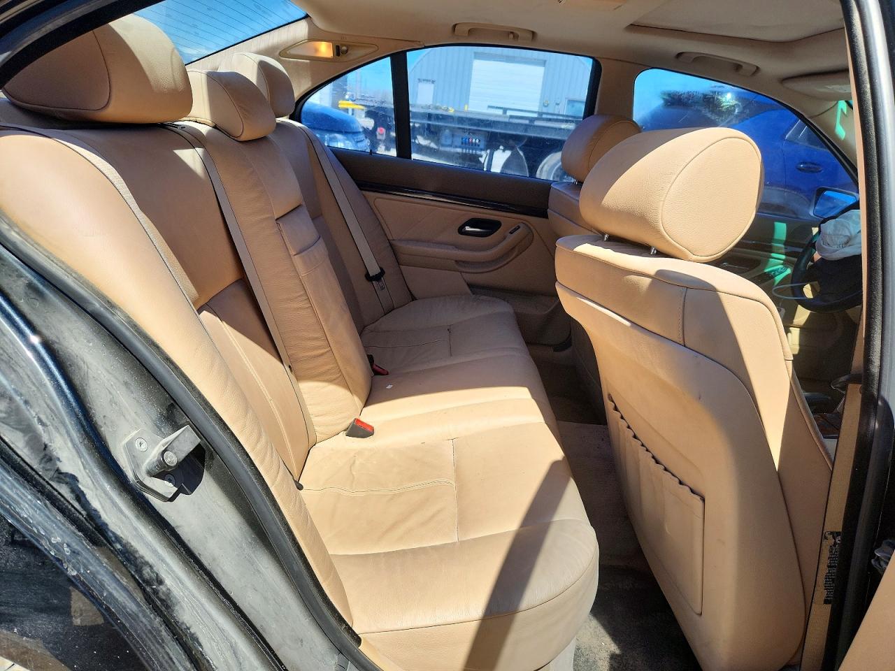 2003 Bmw 525 I Automatic Black vin: WBADT43463G026299