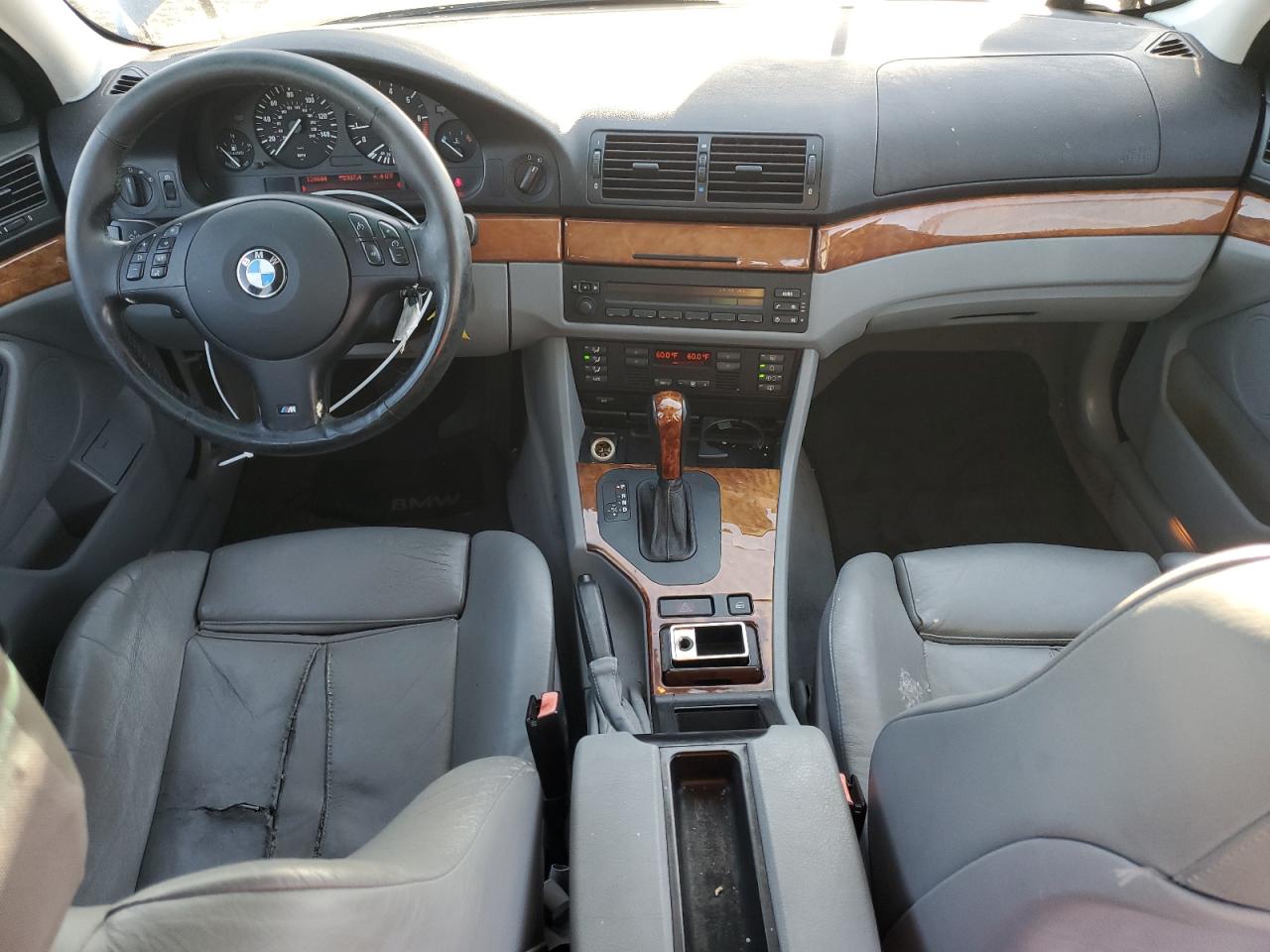 2002 Bmw 525 I Automatic Blue vin: WBADT43472GY95220