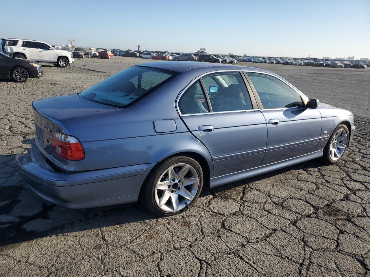 2002 Bmw 525 I Automatic Blue vin: WBADT43472GY95220