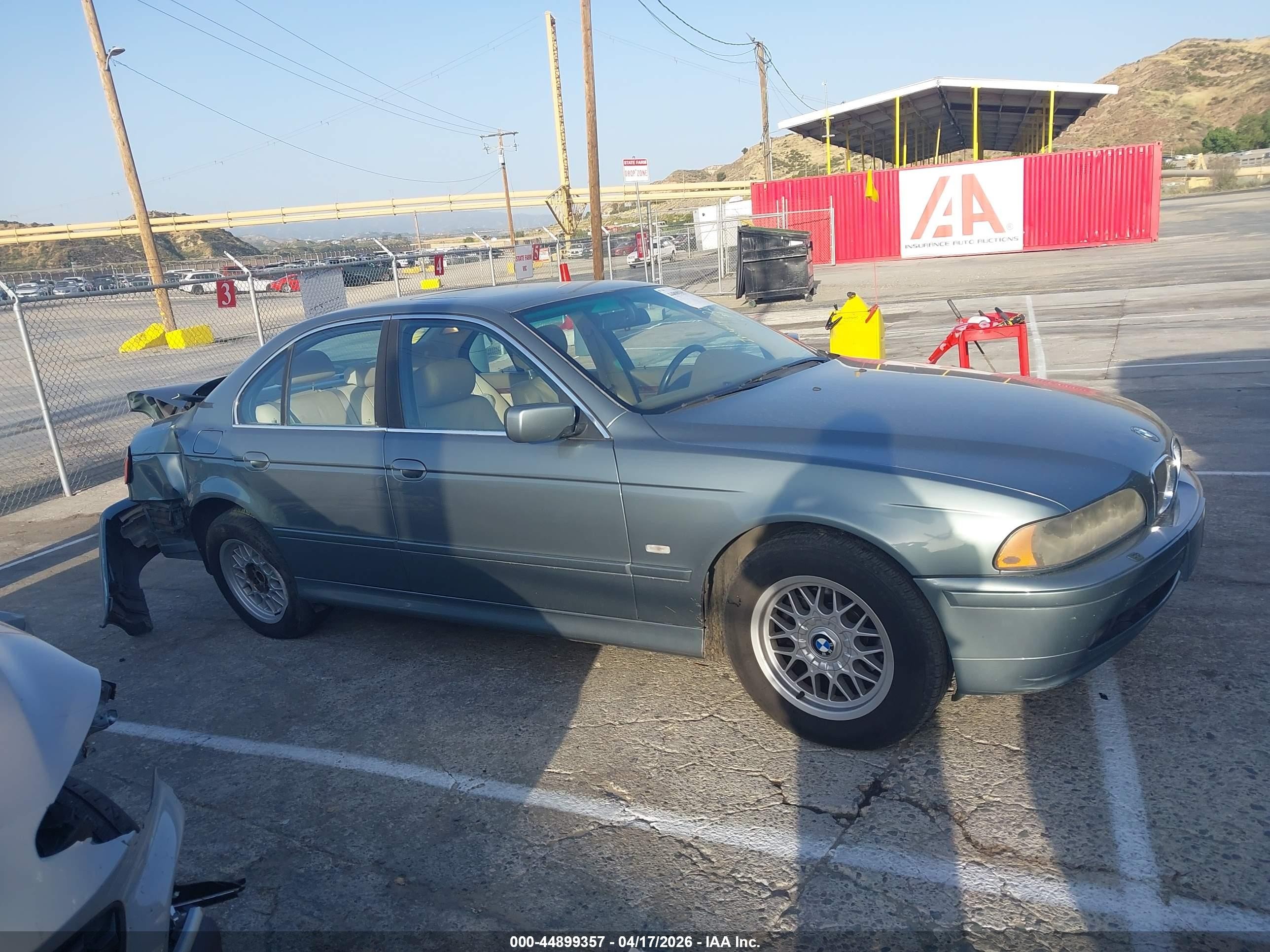 2002 Bmw 525ia   Blue vin: WBADT43482GY95212