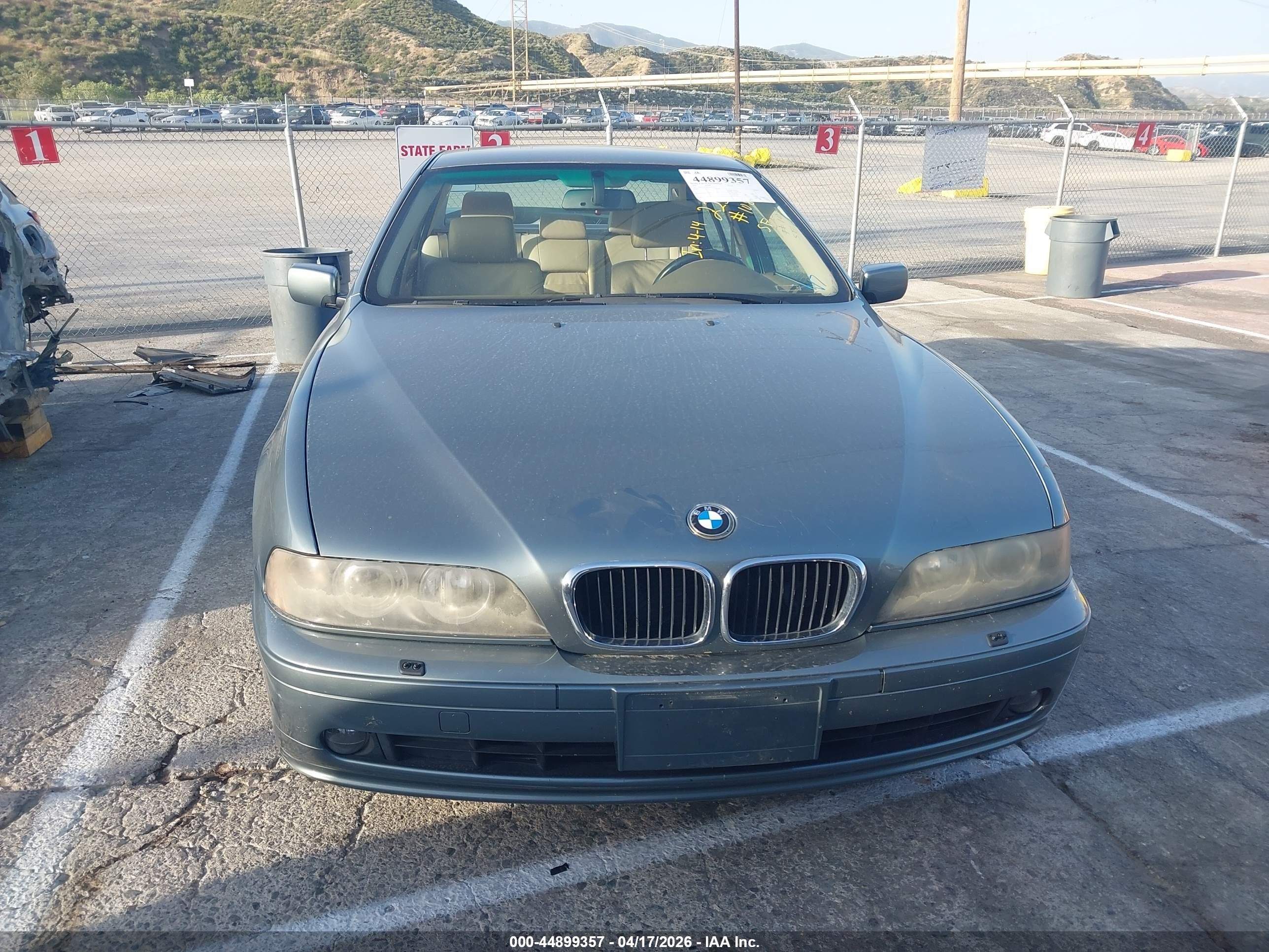 2002 Bmw 525ia   Blue vin: WBADT43482GY95212