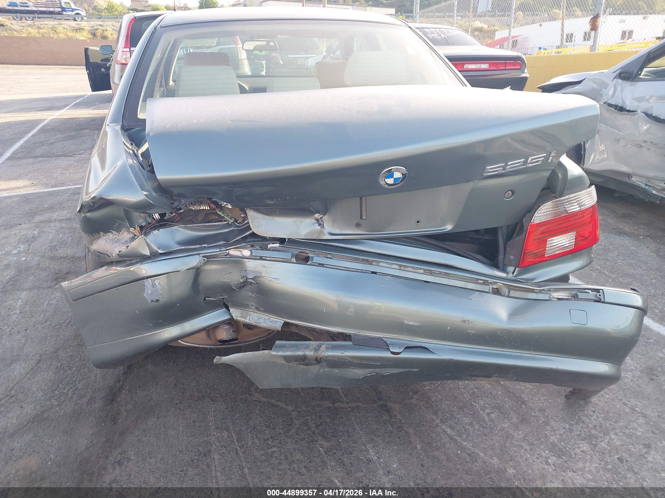 2002 Bmw 525ia   Blue vin: WBADT43482GY95212
