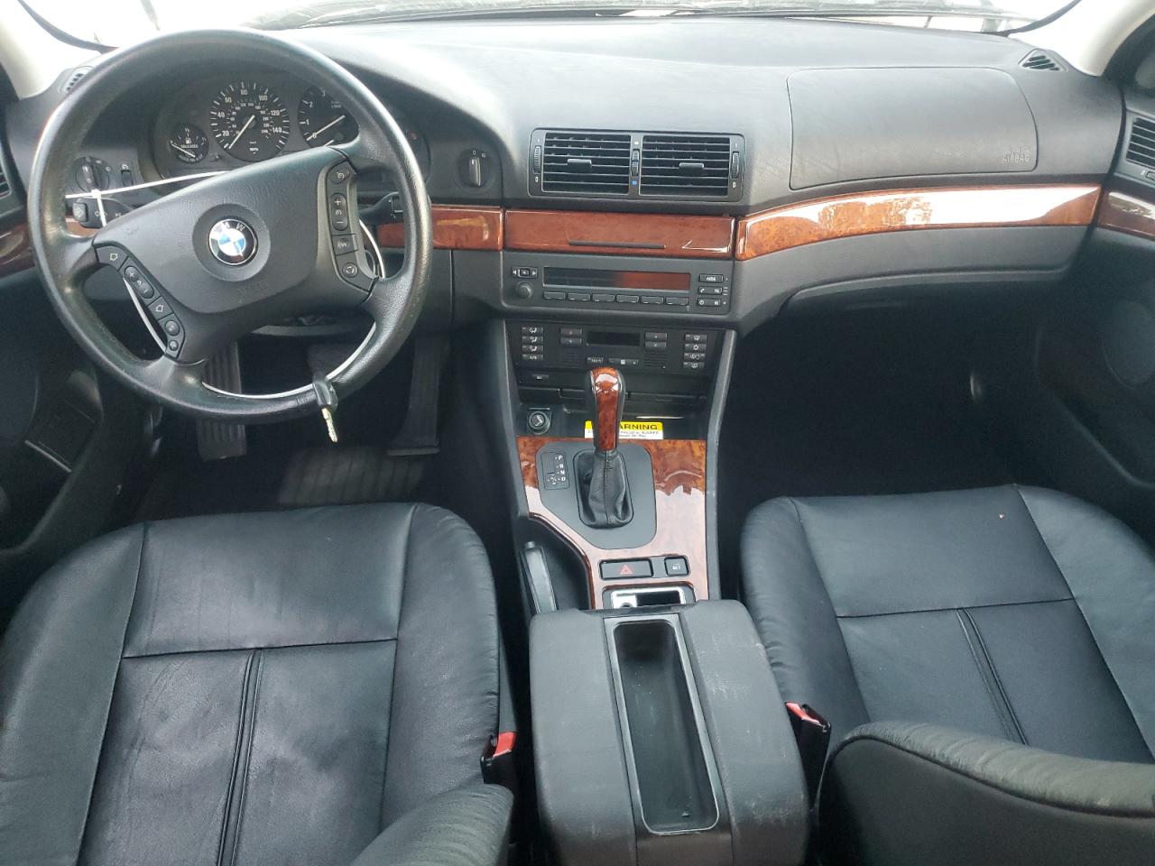 2002 Bmw 525 I Automatic Silver vin: WBADT43482GY97705
