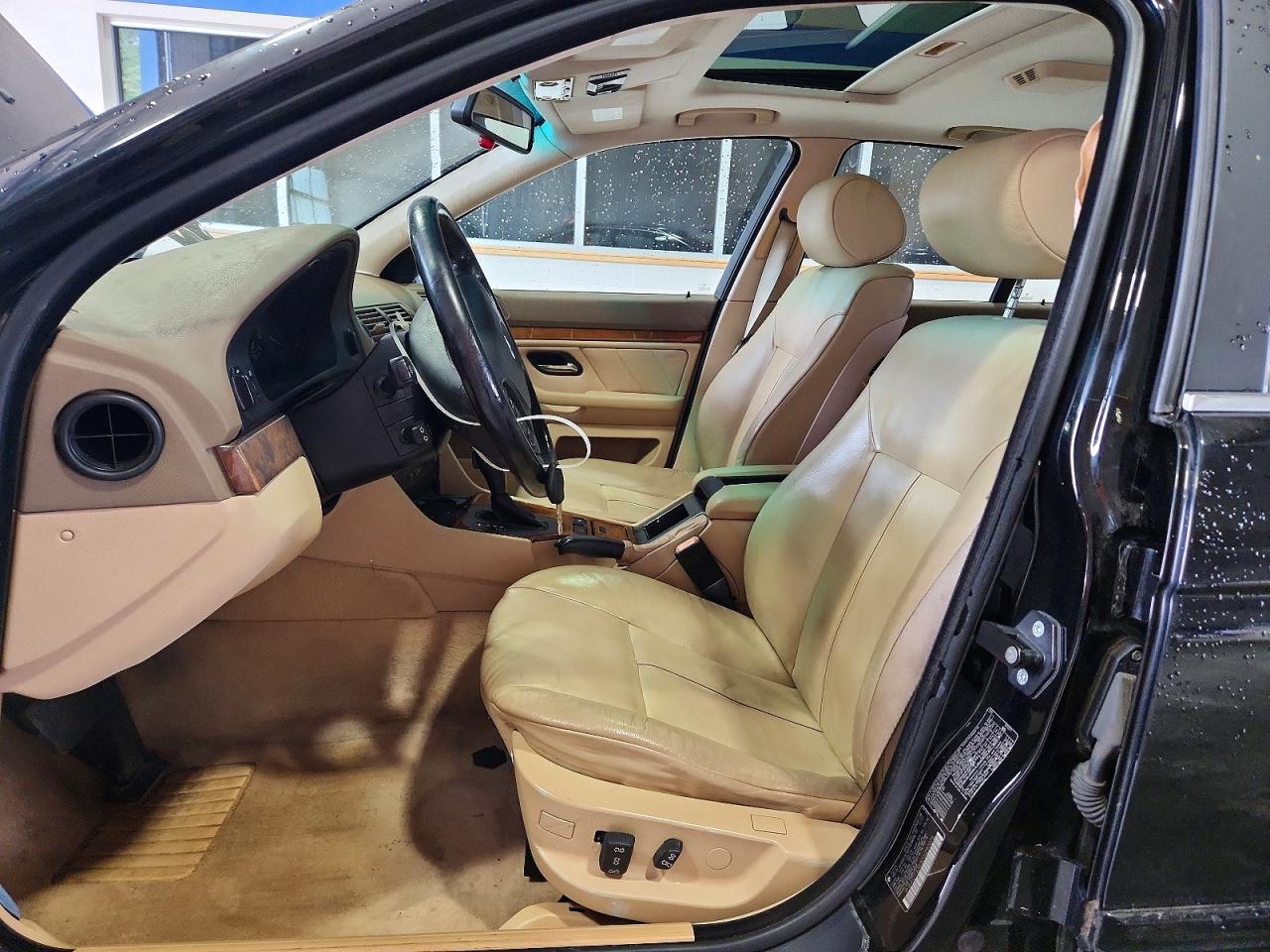 2002 Bmw 525 I Automatic Черный vin: WBADT43482GZ97075