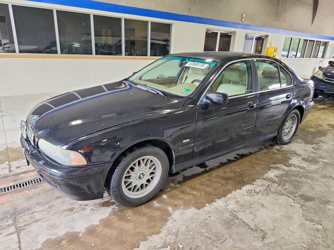 2002 Bmw 525 I Automatic Черный vin: WBADT43482GZ97075