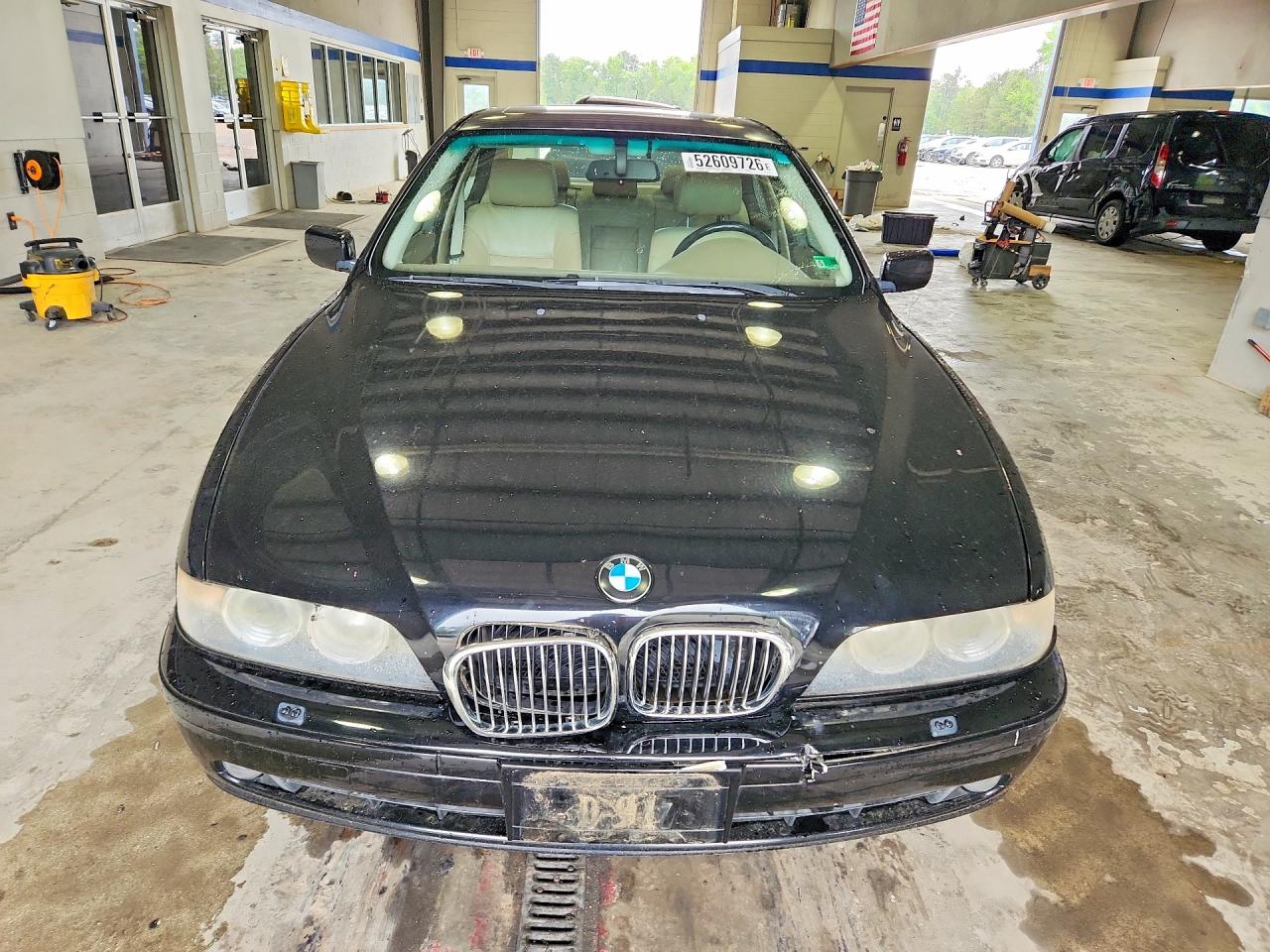 2002 Bmw 525 I Automatic Черный vin: WBADT43482GZ97075