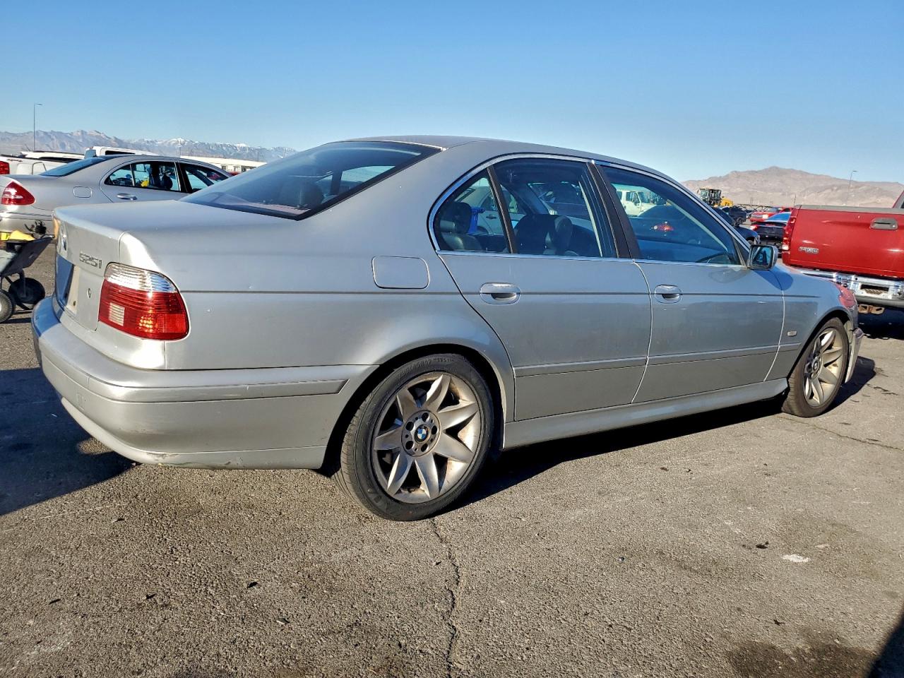 2003 Bmw 525 I Automatic Silver vin: WBADT43483G026451