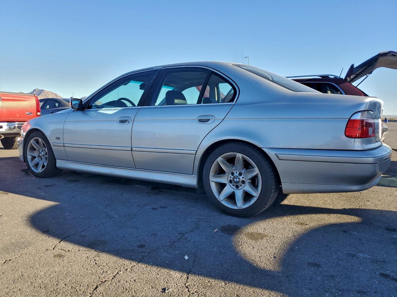 2003 Bmw 525 I Automatic Silver vin: WBADT43483G026451
