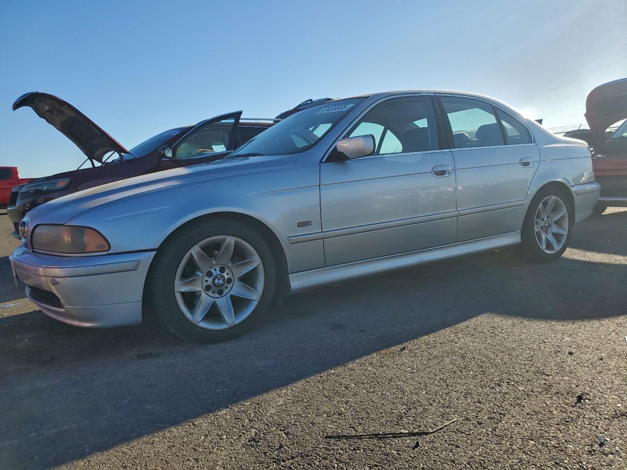 2003 Bmw 525 I Automatic Silver vin: WBADT43483G026451