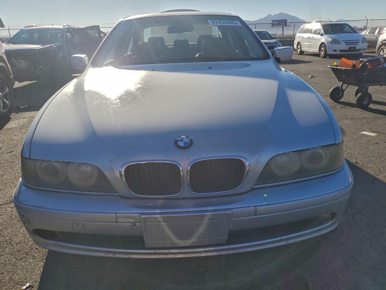 2003 Bmw 525 I Automatic Silver vin: WBADT43483G026451