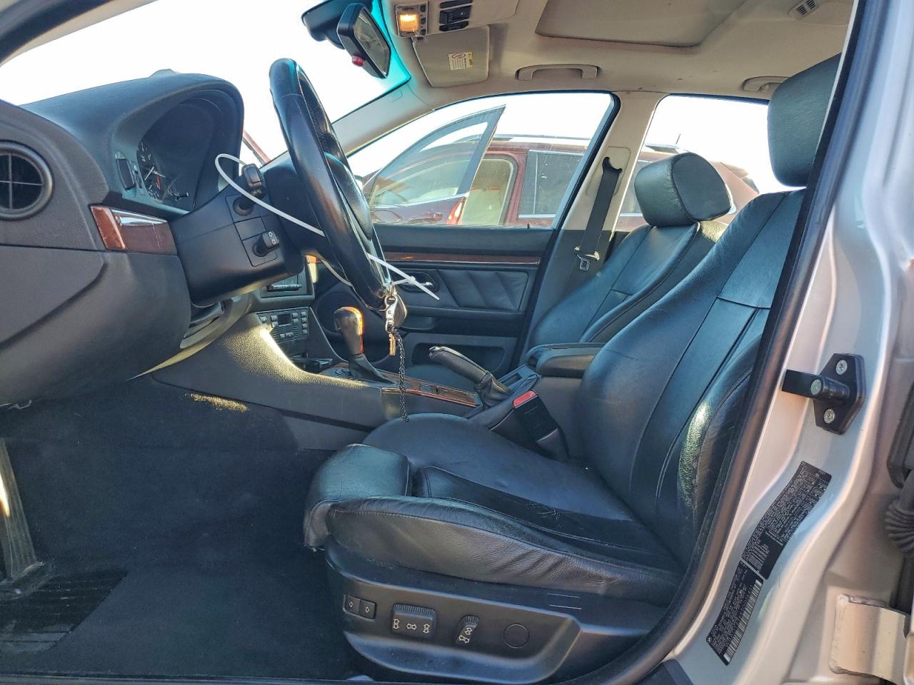 2003 Bmw 525 I Automatic Silver vin: WBADT43483G026451
