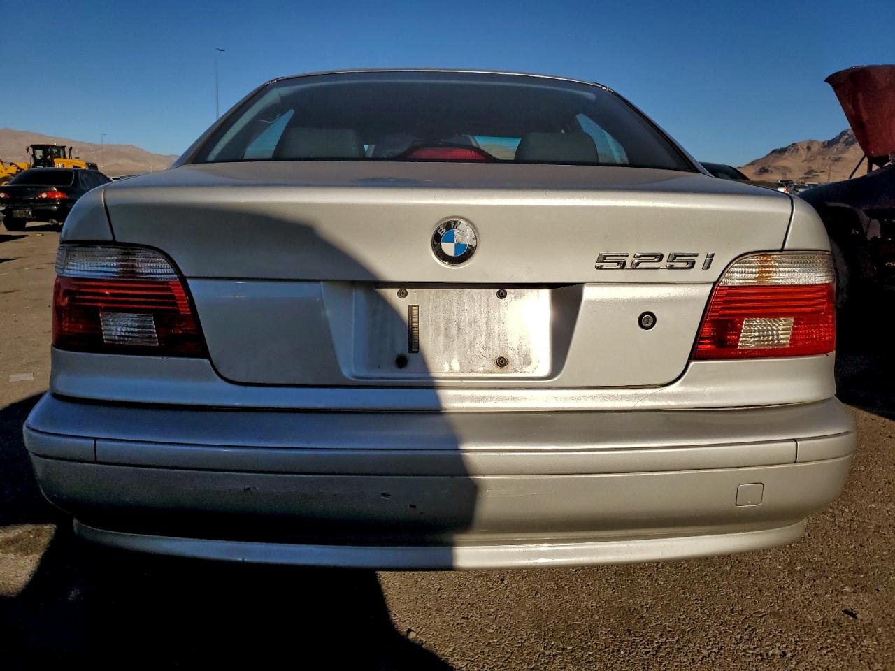 2003 Bmw 525 I Automatic Silver vin: WBADT43483G026451