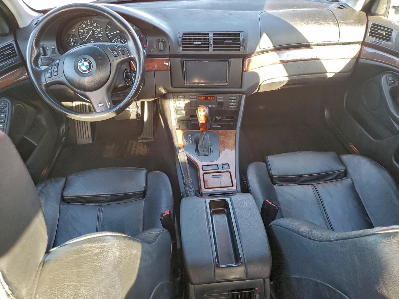 2003 Bmw 525 I Automatic Silver vin: WBADT43483G026451