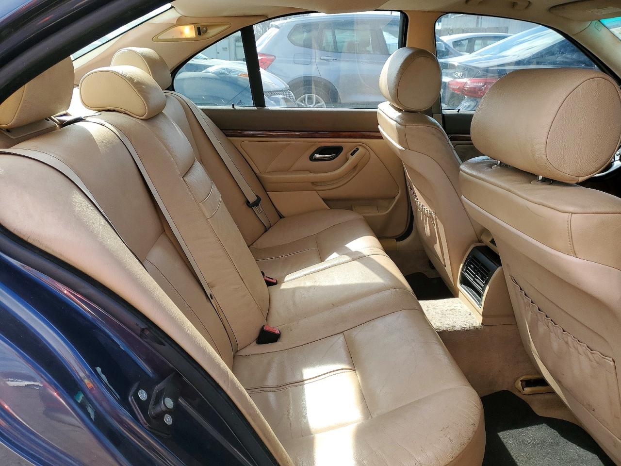 2002 Bmw 525 I Automatic Blue vin: WBADT43492GZ97828