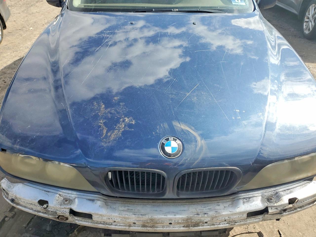 2002 Bmw 525 I Automatic Blue vin: WBADT43492GZ97828