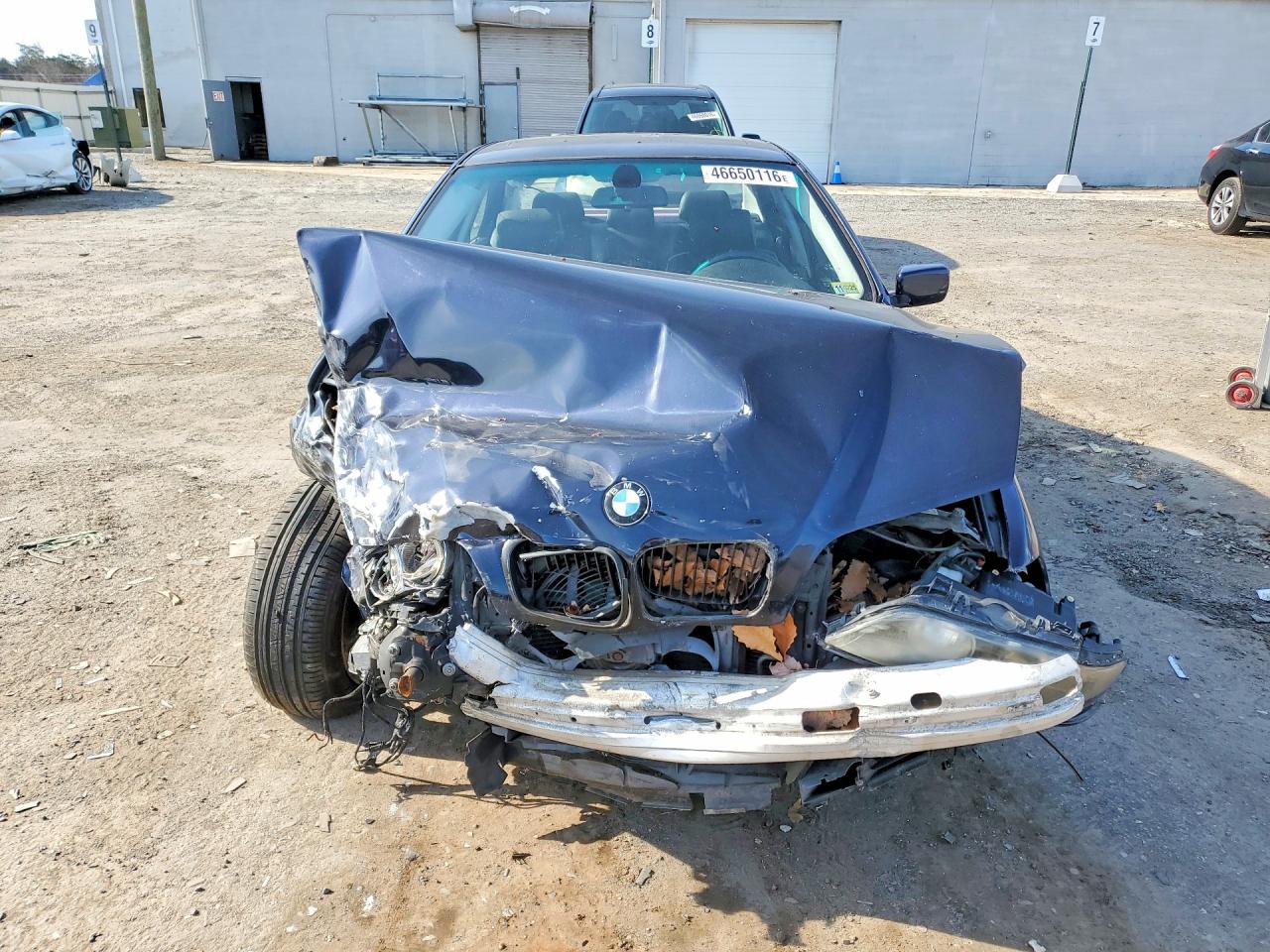 2003 Bmw 525 I Automatic Blue vin: WBADT43493G032873