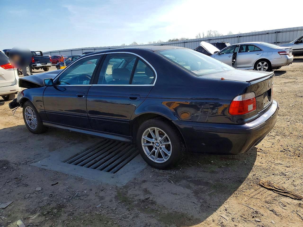 2003 Bmw 525 I Automatic Blue vin: WBADT43493G032873