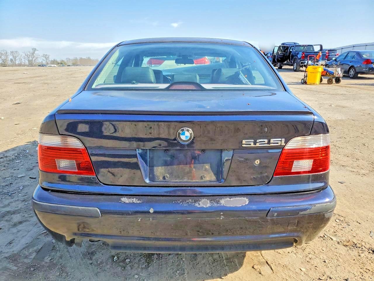 2003 Bmw 525 I Automatic Blue vin: WBADT43493G032873