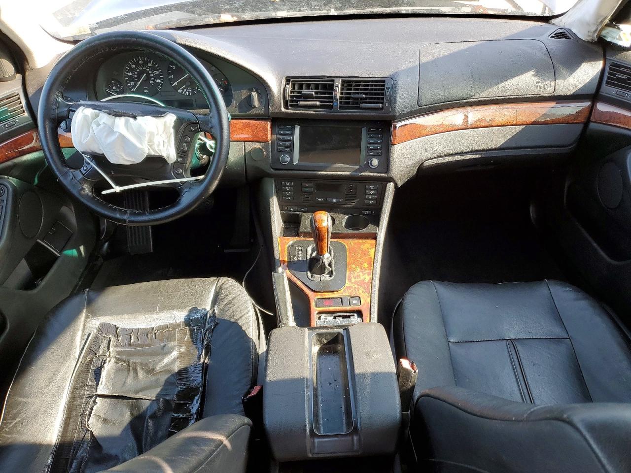 2003 Bmw 525 I Automatic Blue vin: WBADT43493G032873