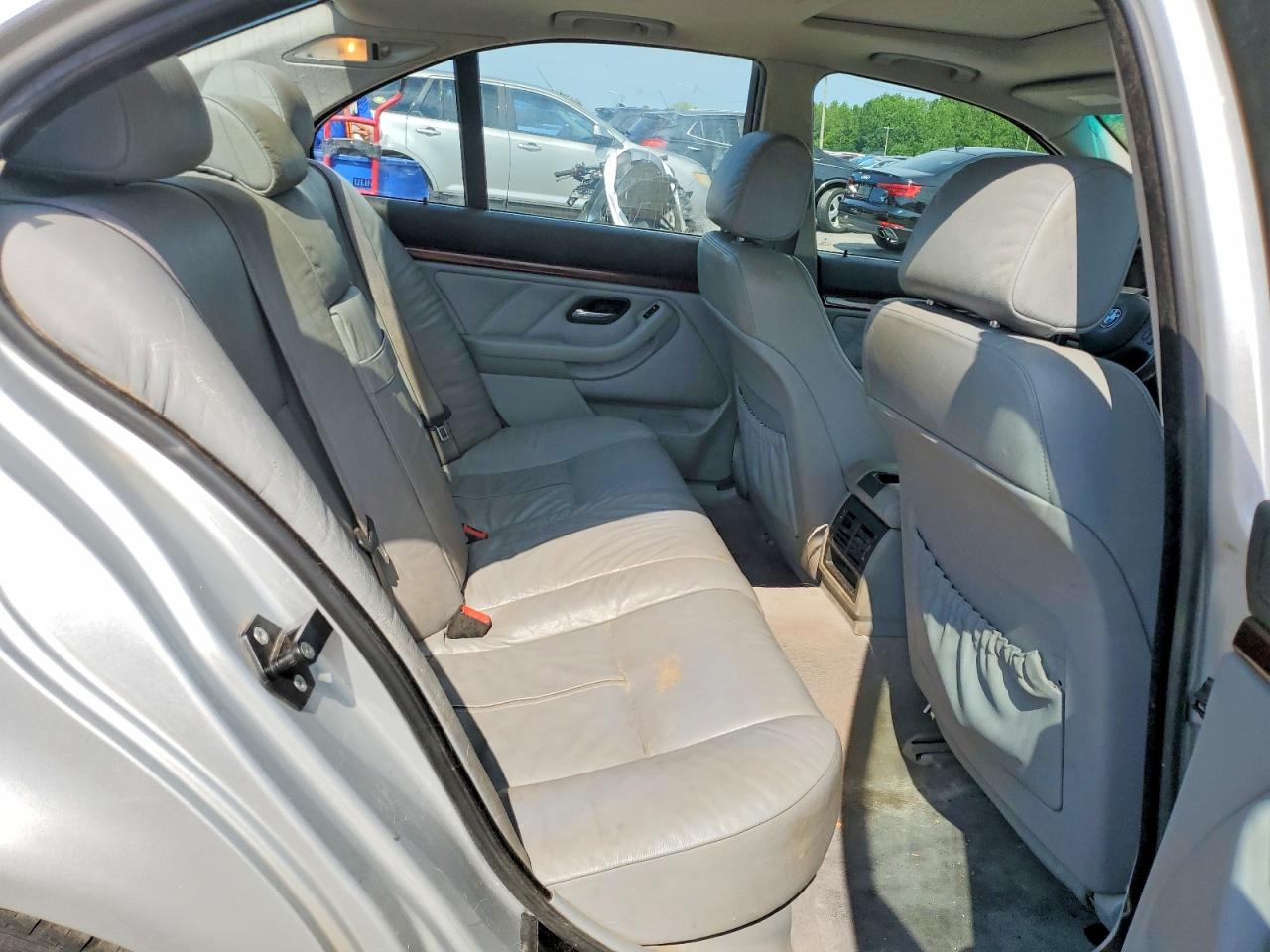 2003 Bmw 525 I Automatic Silver vin: WBADT43493GY99805
