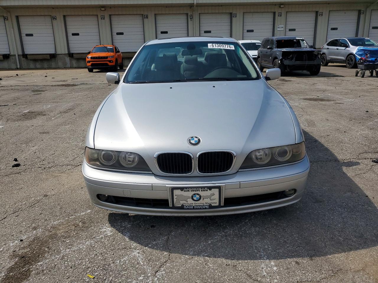 2003 Bmw 525 I Automatic Silver vin: WBADT43493GY99805