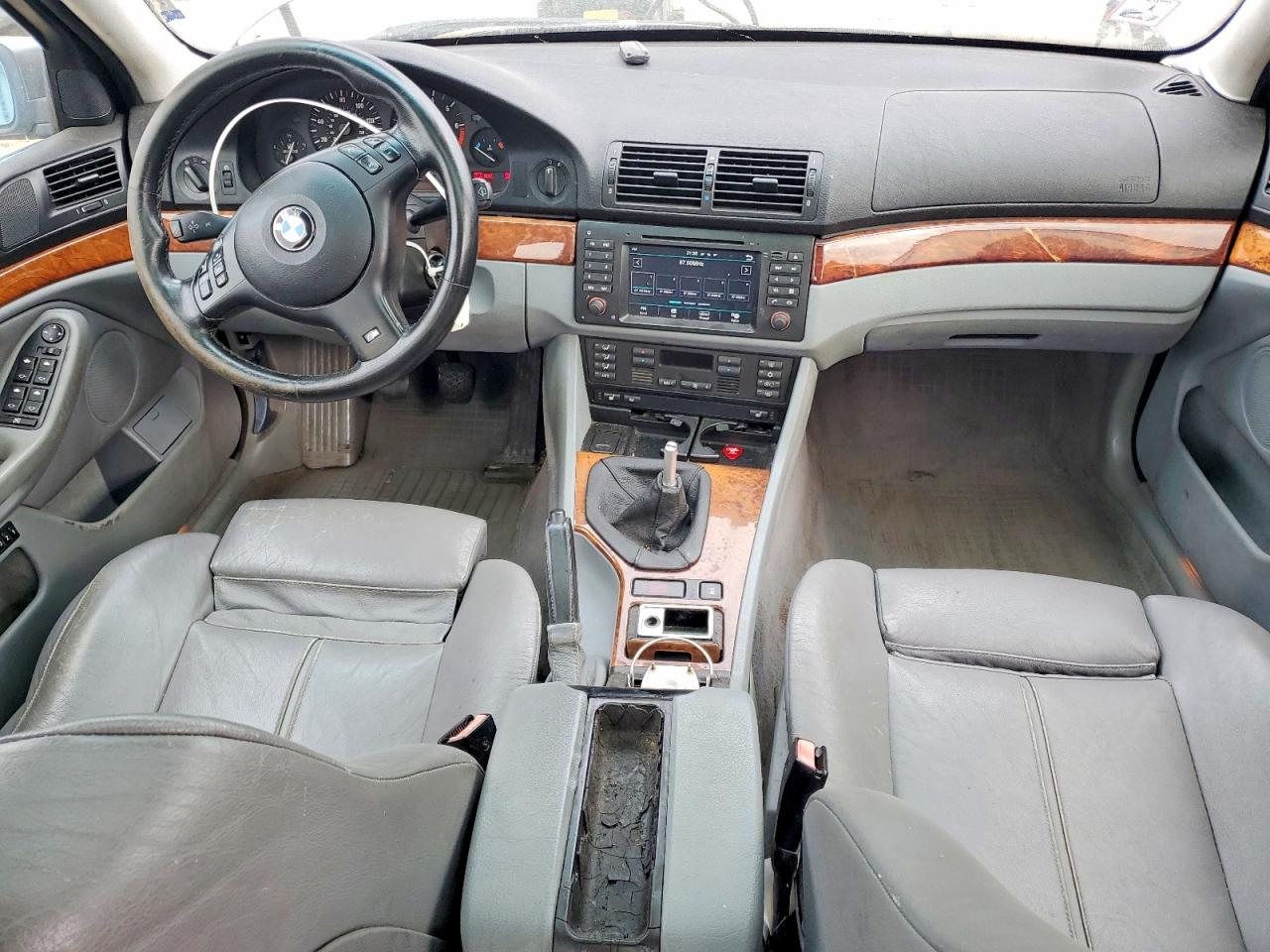 2002 Bmw 530 I Gray vin: WBADT53422CE92519