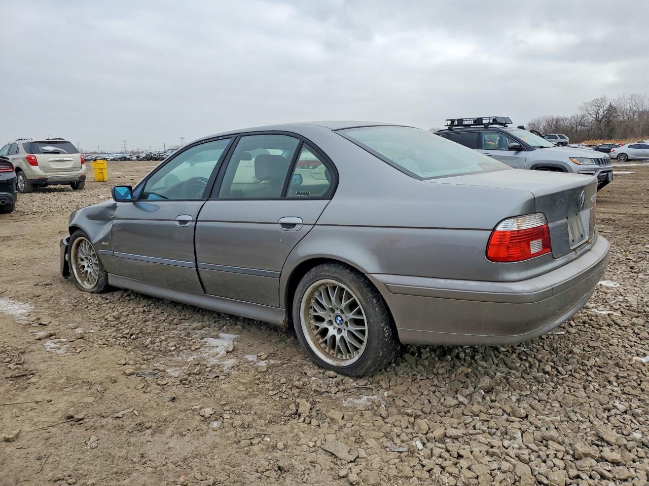 2002 Bmw 530 I Gray vin: WBADT53422CE92519