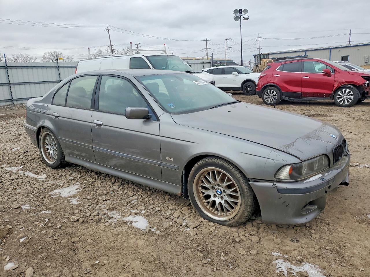 2002 Bmw 530 I Gray vin: WBADT53422CE92519