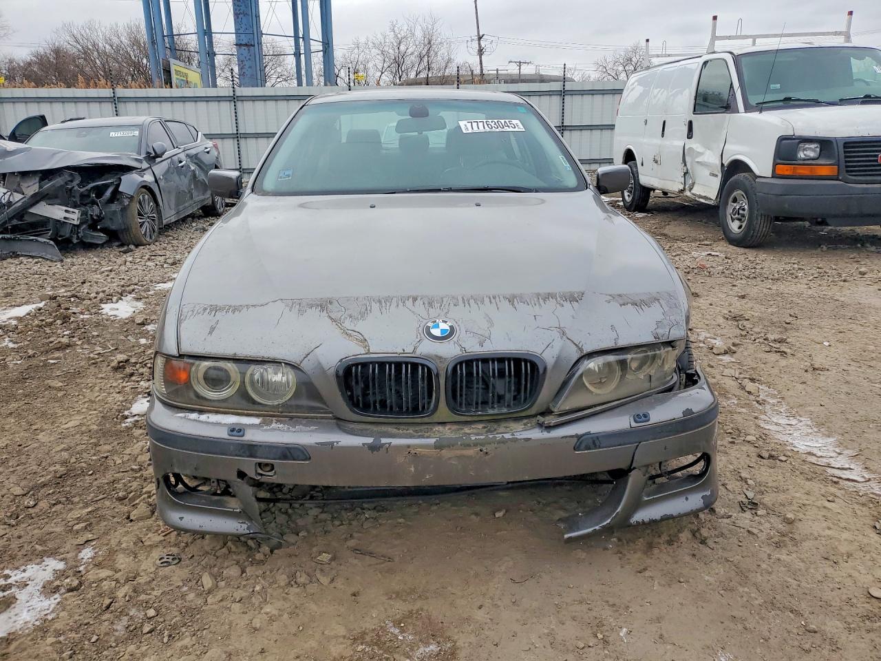 2002 Bmw 530 I Gray vin: WBADT53422CE92519