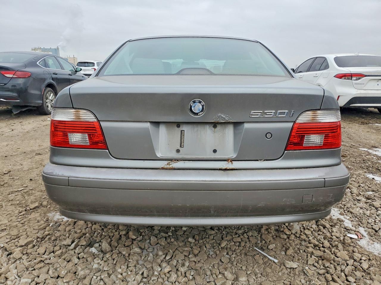 2002 Bmw 530 I Gray vin: WBADT53422CE92519