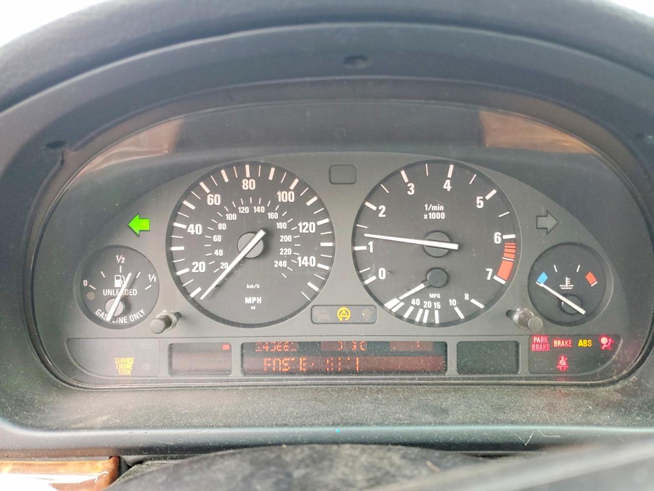 2002 Bmw 530 I Gray vin: WBADT53422CE92519