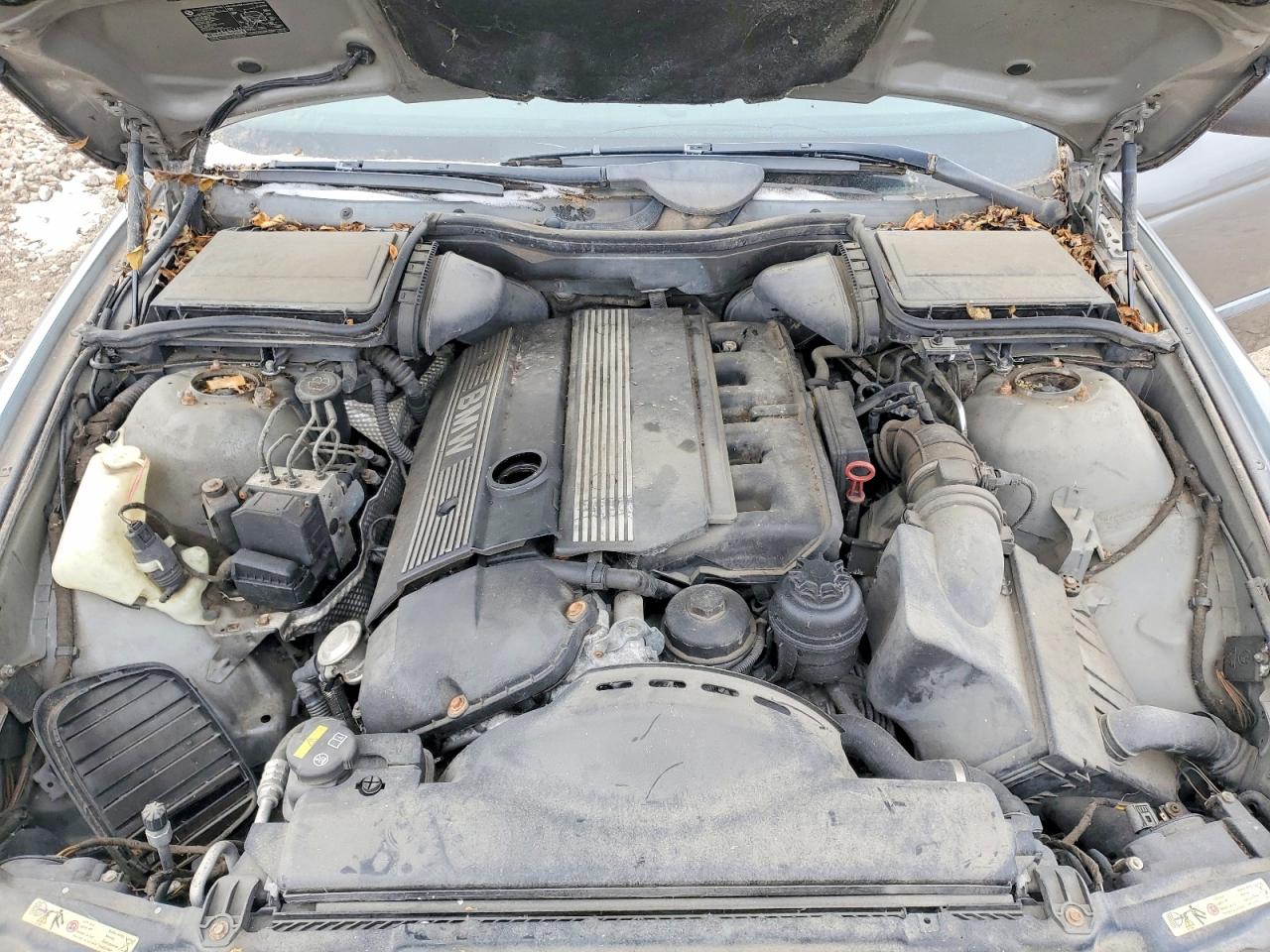 2002 Bmw 530 I Gray vin: WBADT53422CE92519