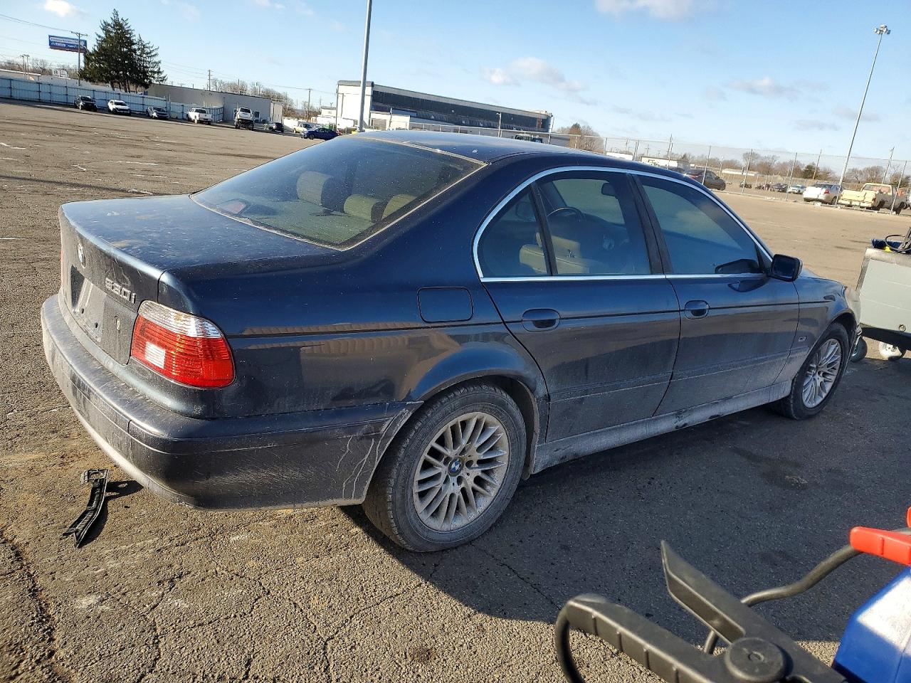 2002 Bmw 530 I Blue vin: WBADT53462CE92409