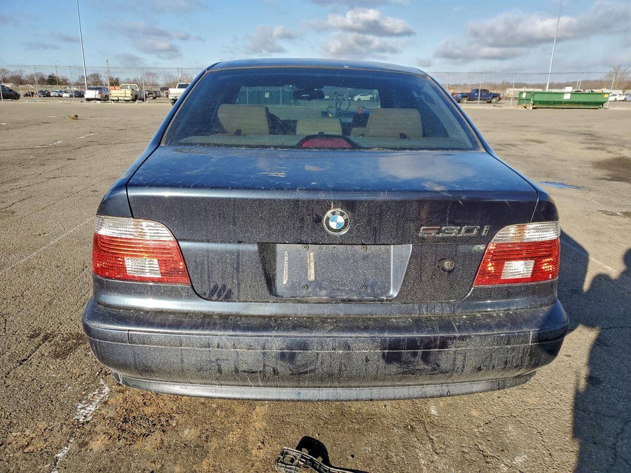 2002 Bmw 530 I Blue vin: WBADT53462CE92409