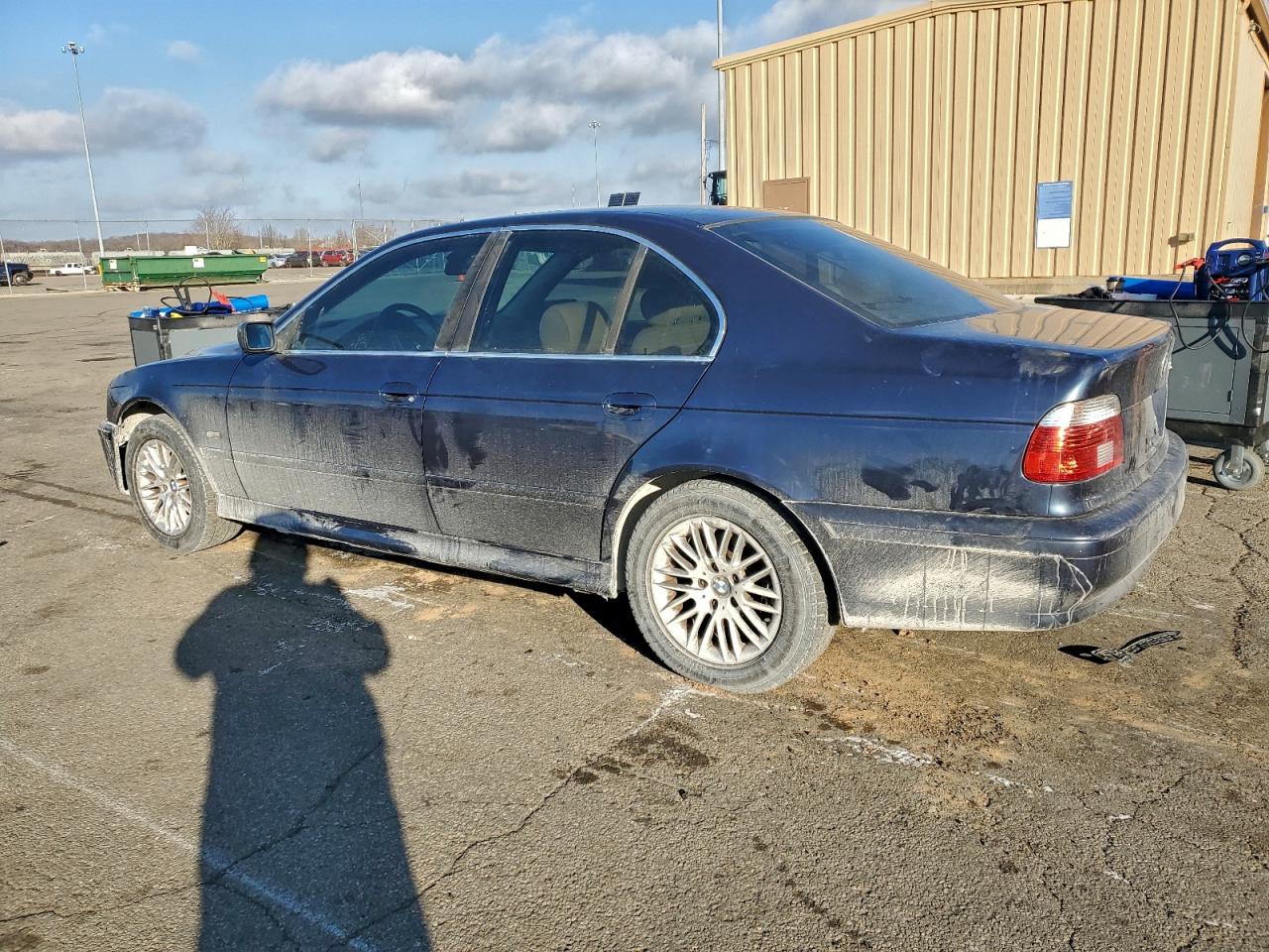 2002 Bmw 530 I Blue vin: WBADT53462CE92409