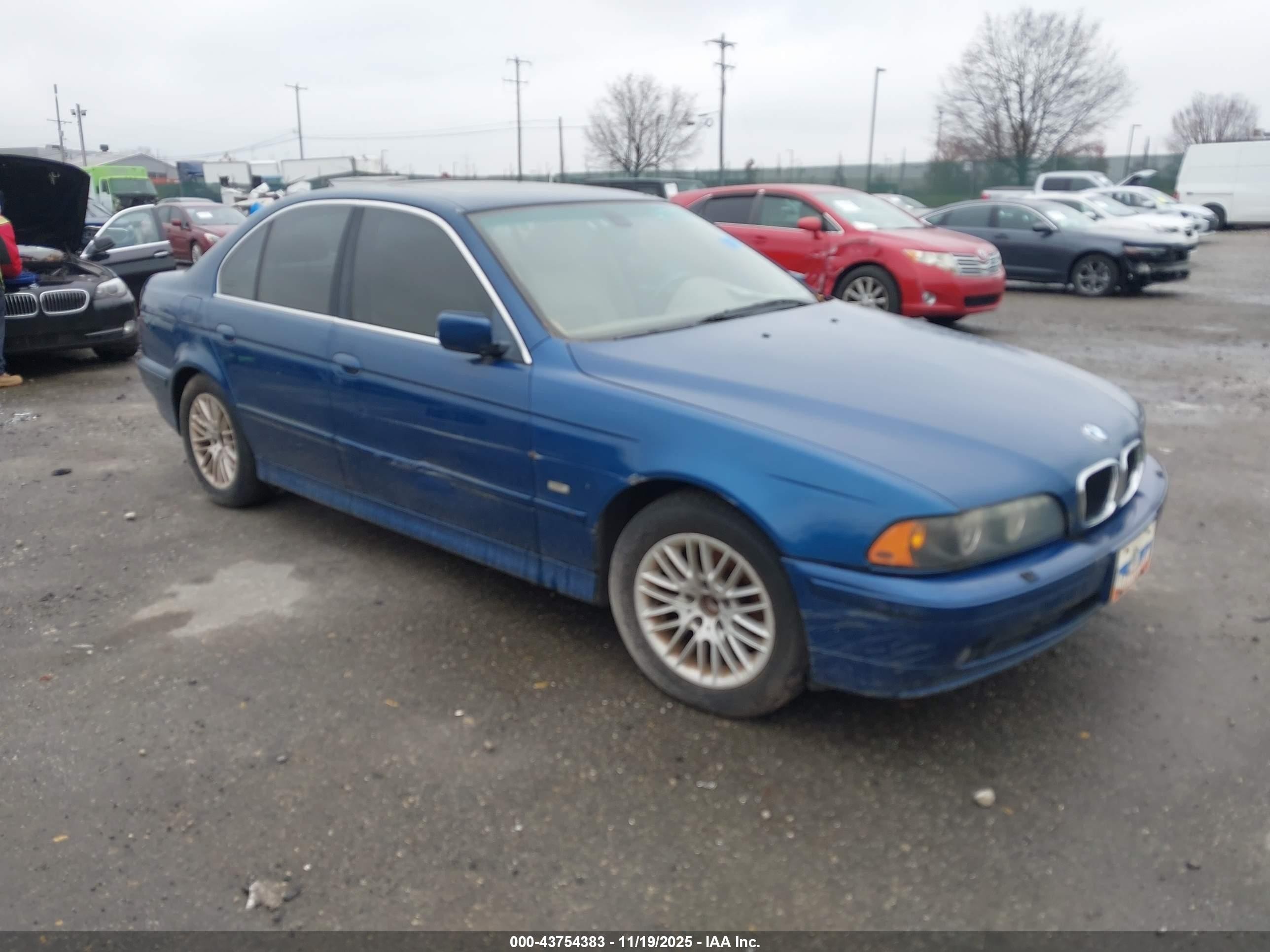 2001 Bmw 530ia   Blue vin: WBADT63401CF04820