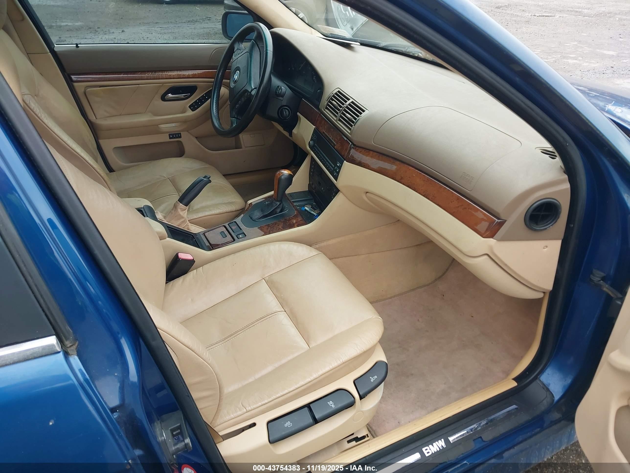2001 Bmw 530ia   Blue vin: WBADT63401CF04820