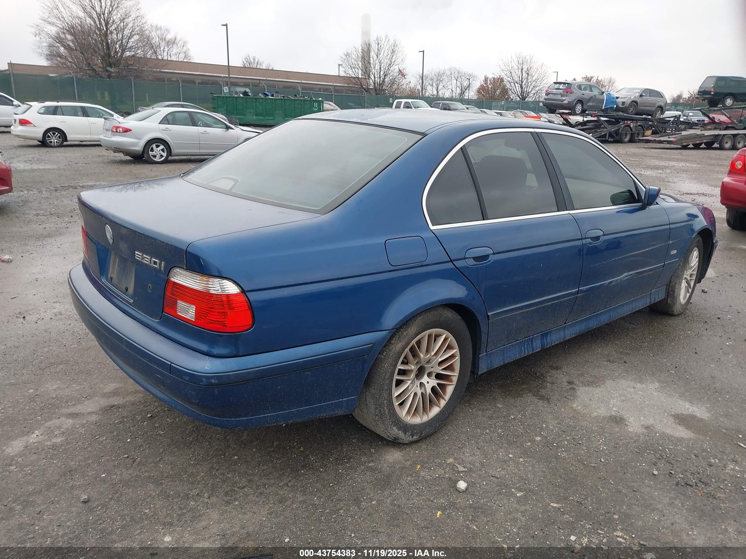 2001 Bmw 530ia   Blue vin: WBADT63401CF04820