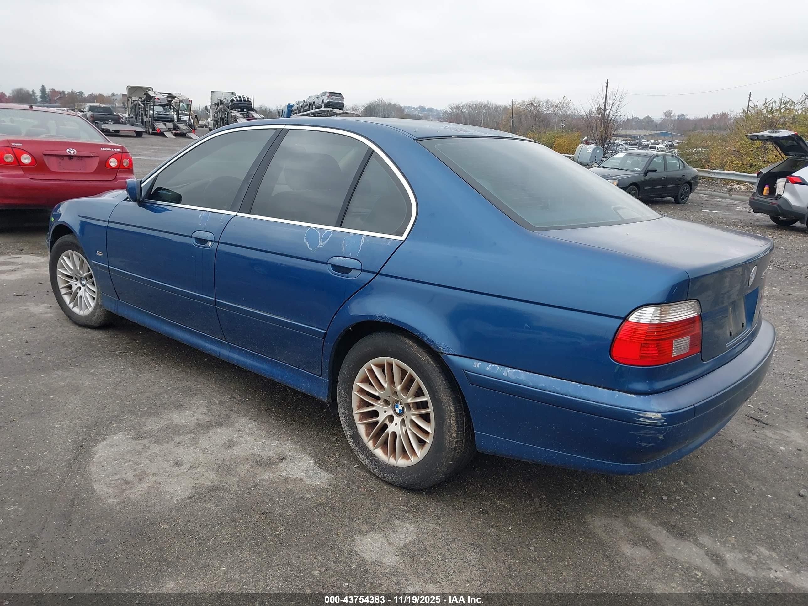 2001 Bmw 530ia   Blue vin: WBADT63401CF04820