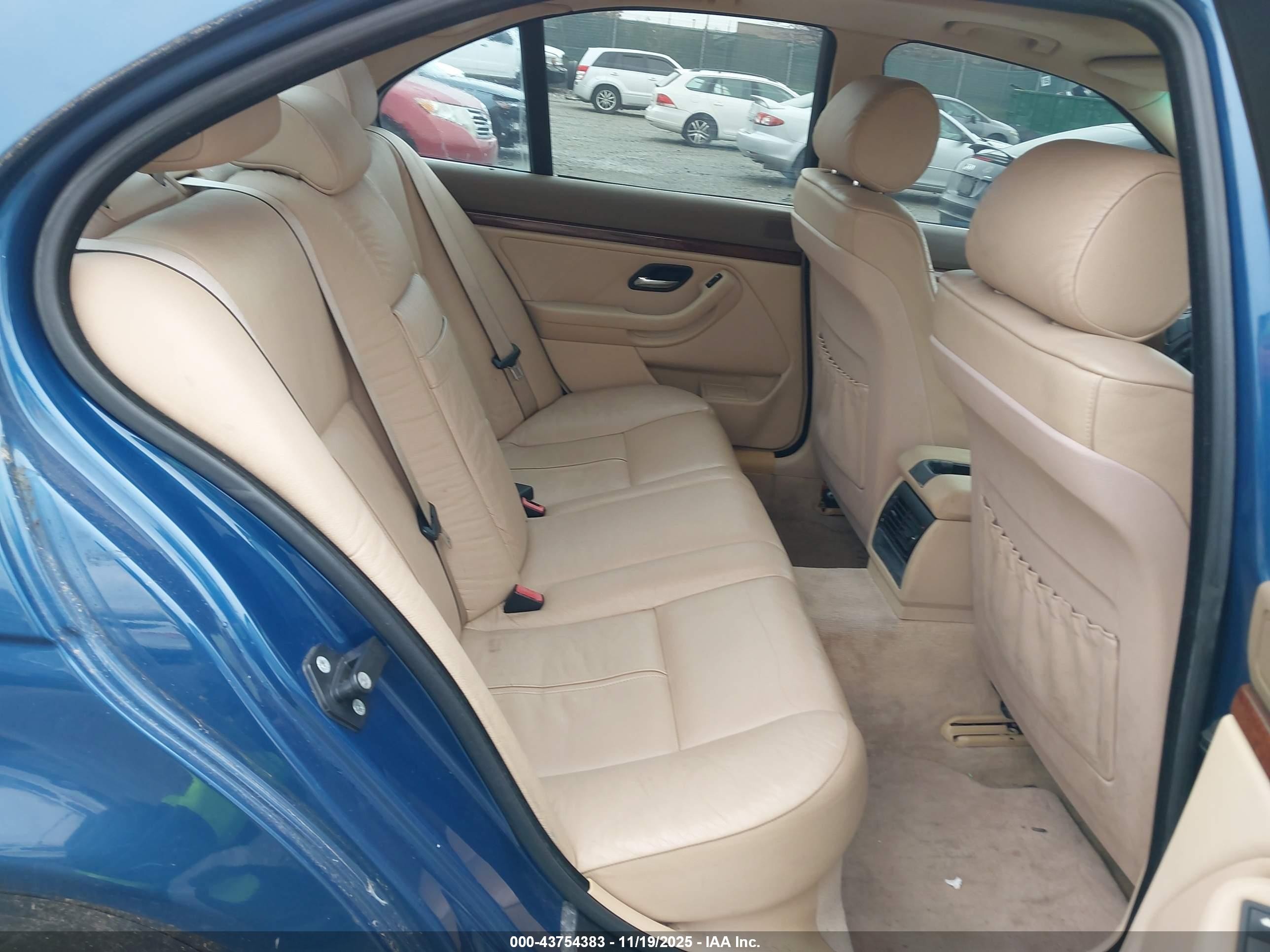 2001 Bmw 530ia   Blue vin: WBADT63401CF04820