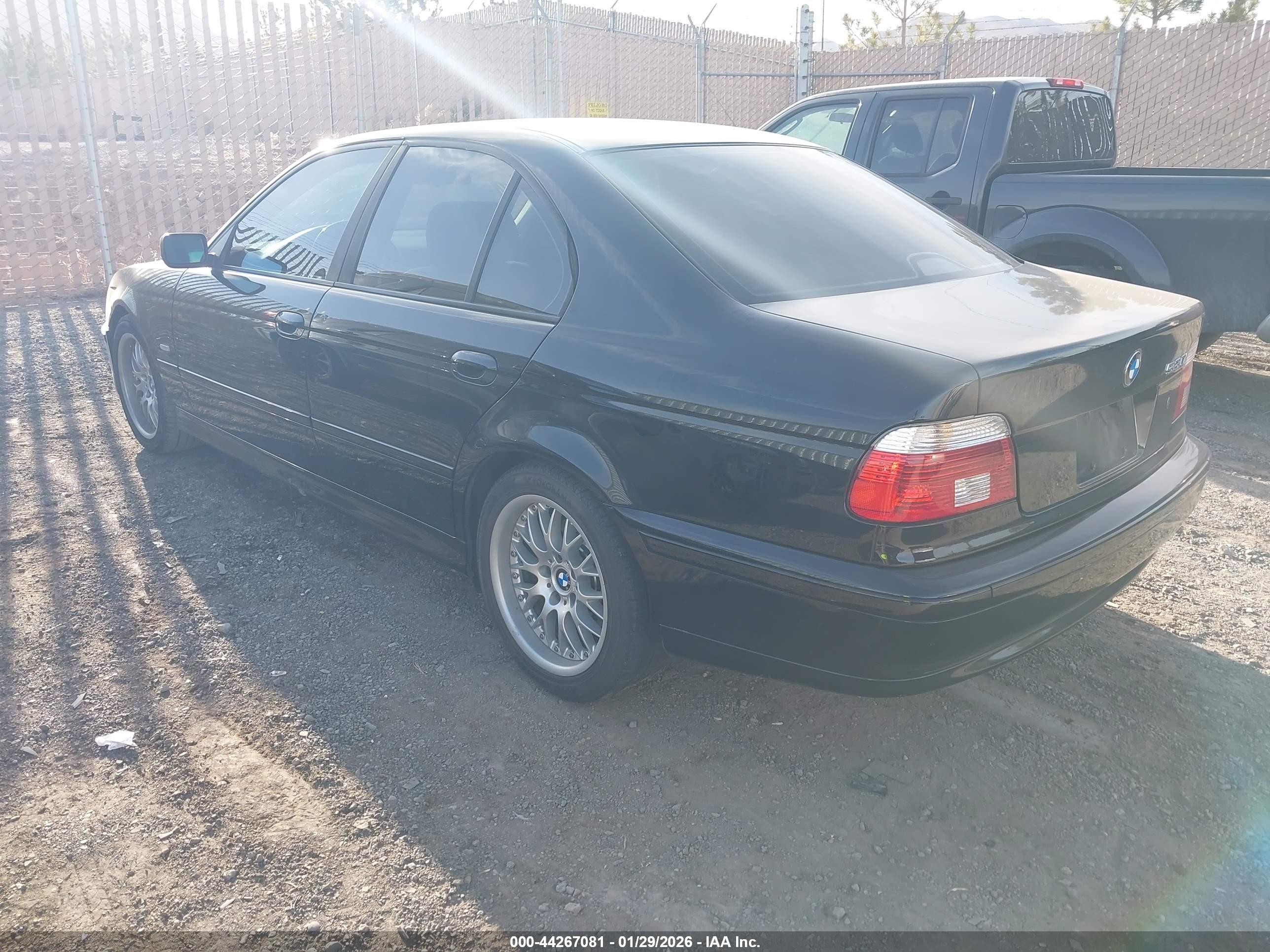 2001 Bmw 530ia   Black vin: WBADT63401CF06034