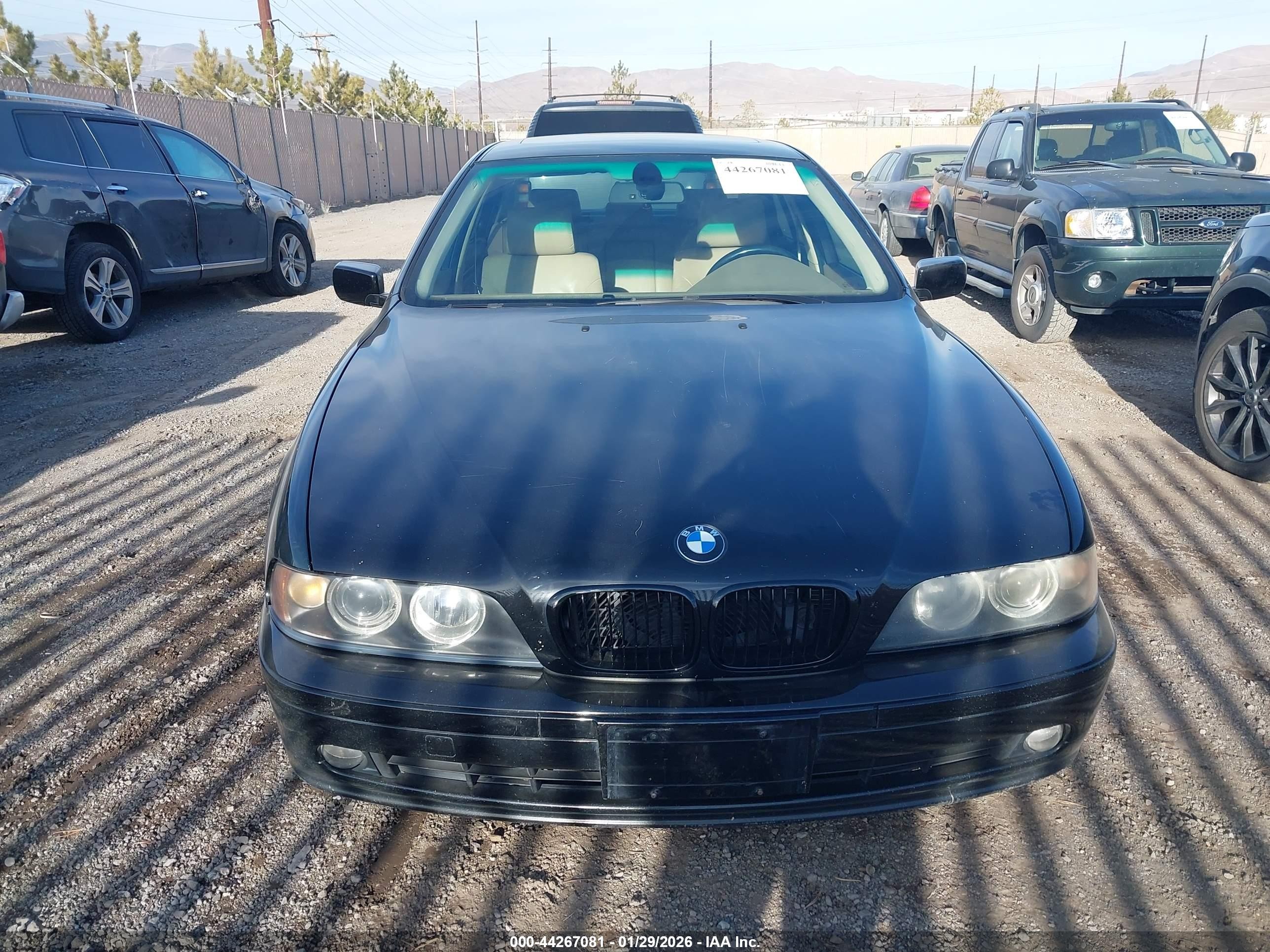 2001 Bmw 530ia   Black vin: WBADT63401CF06034