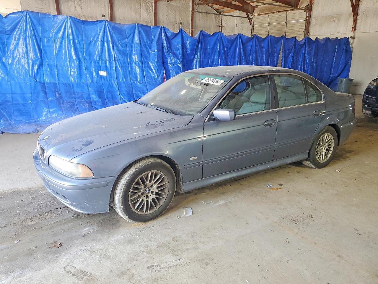 2001 Bmw 530 I Automatic Blue vin: WBADT63401CF10150