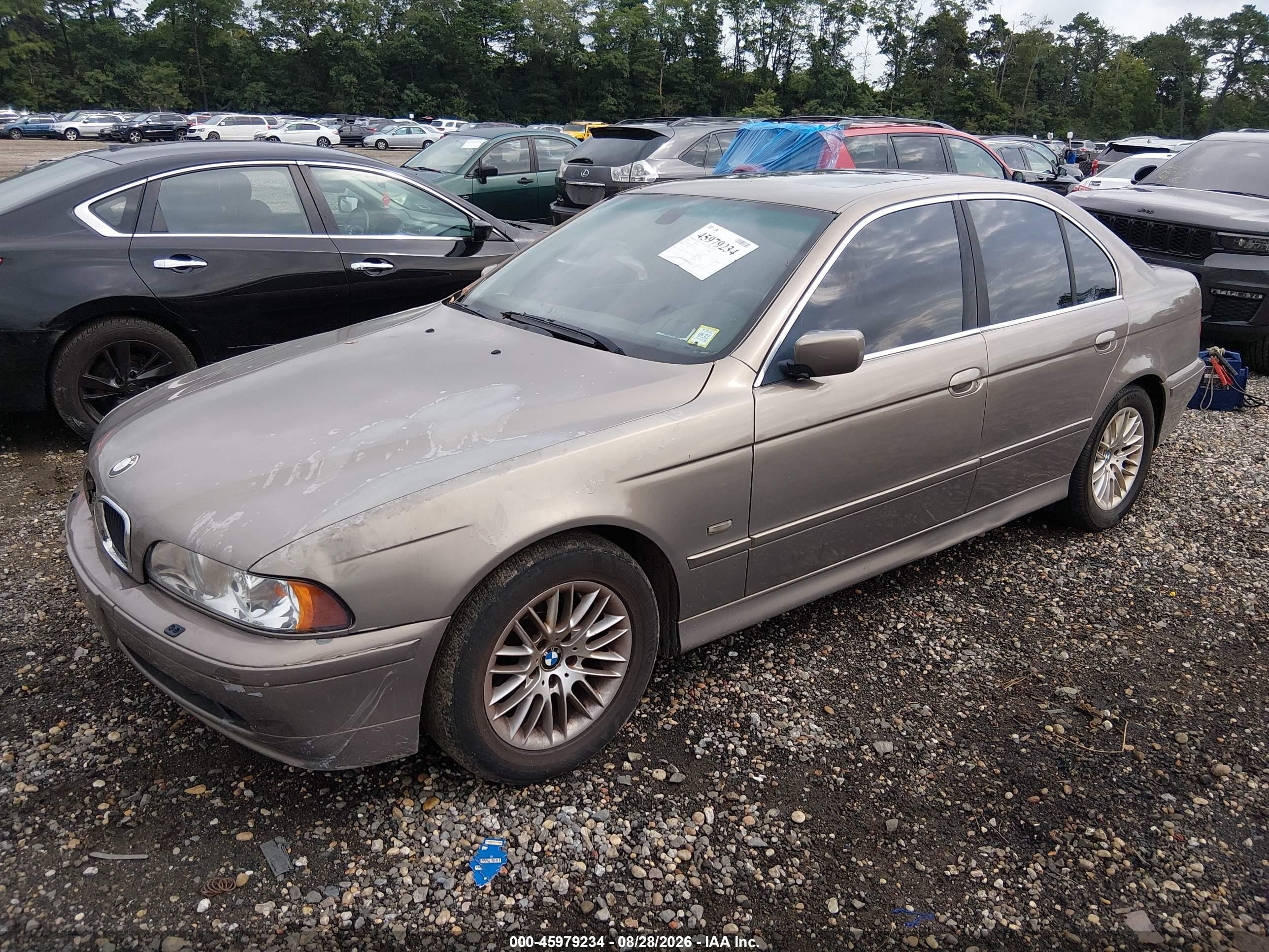 2002 Bmw 530ia   Beige vin: WBADT63402CH90265