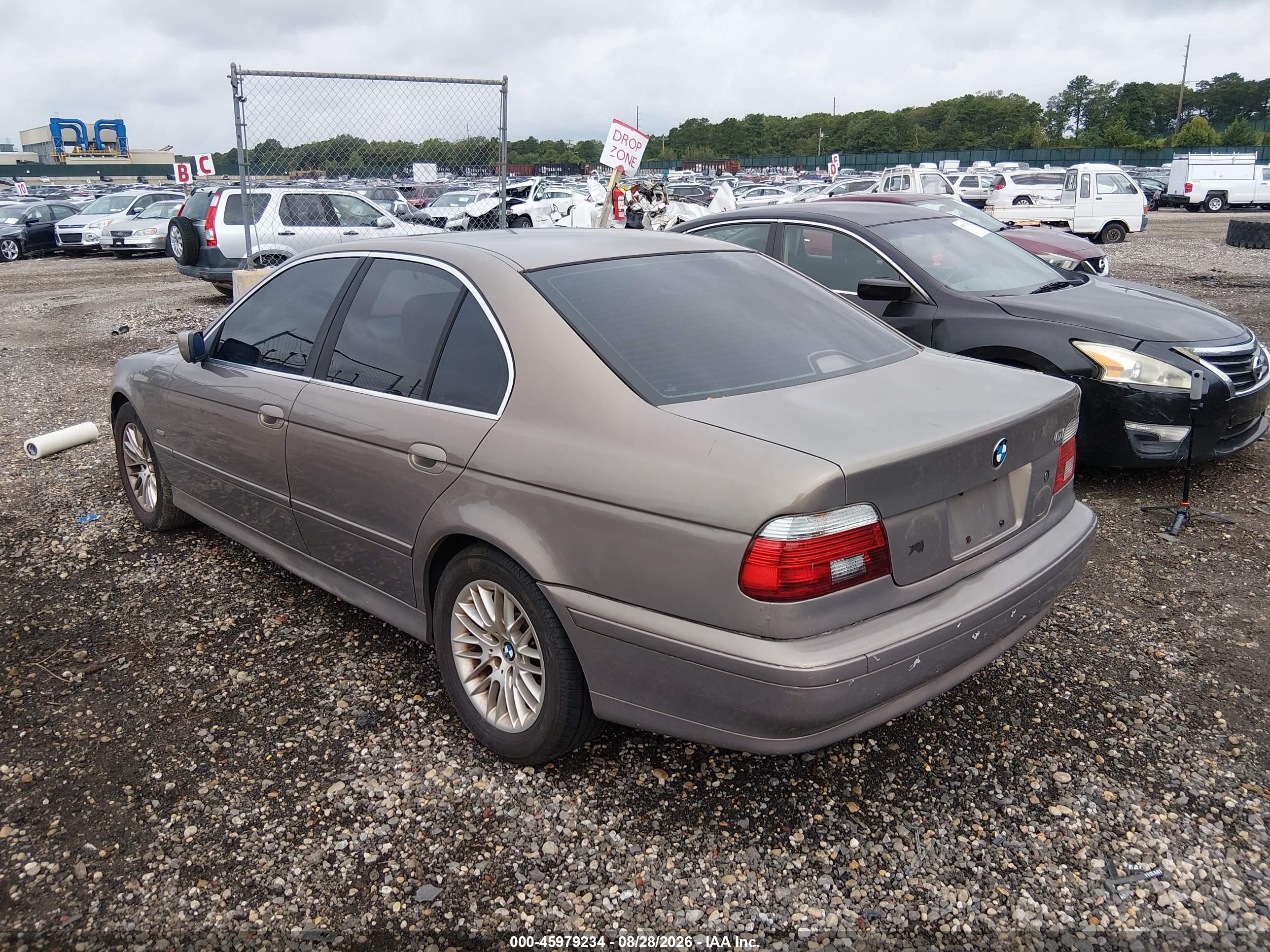 2002 Bmw 530ia   Beige vin: WBADT63402CH90265