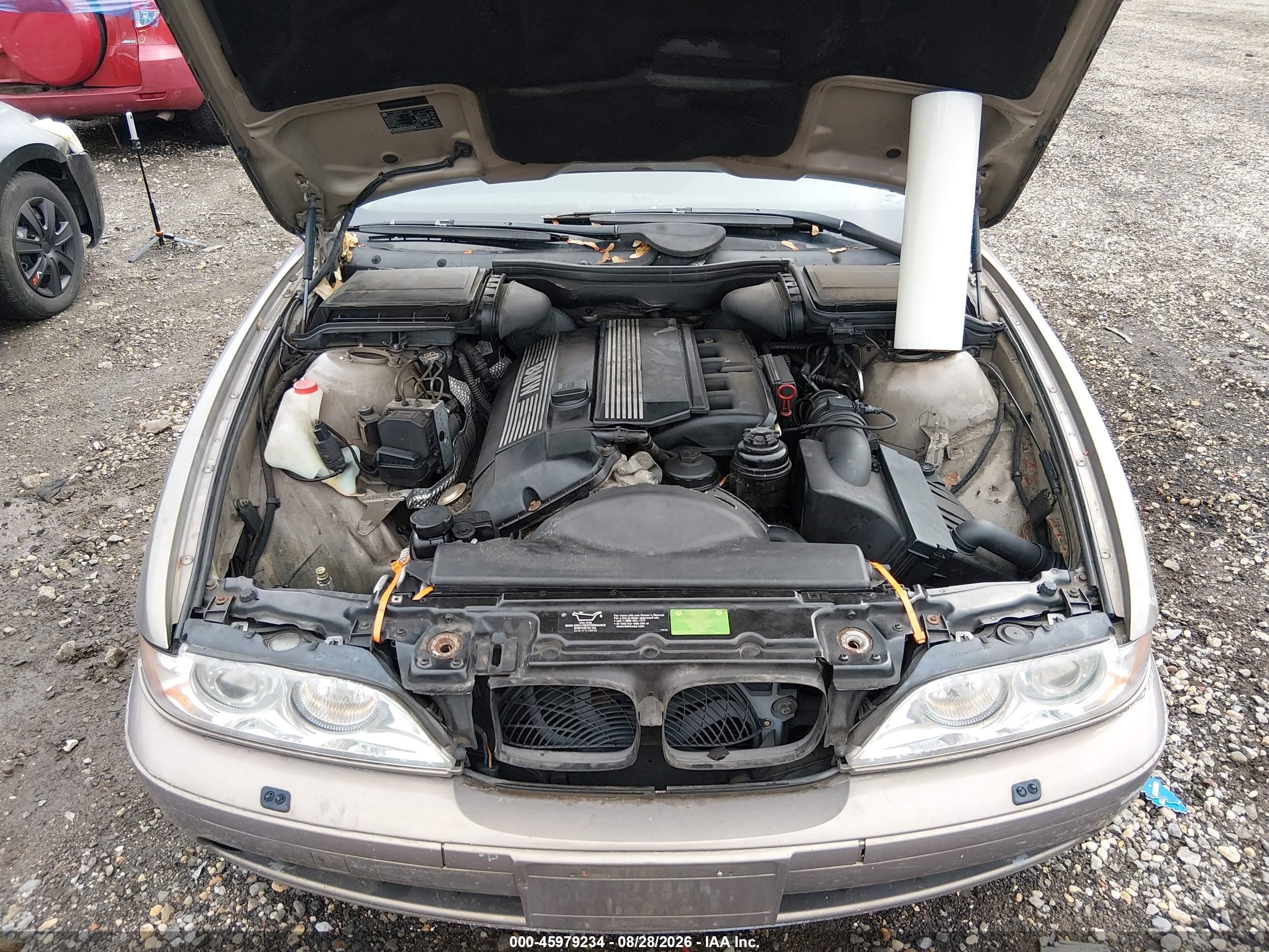 2002 Bmw 530ia   Beige vin: WBADT63402CH90265