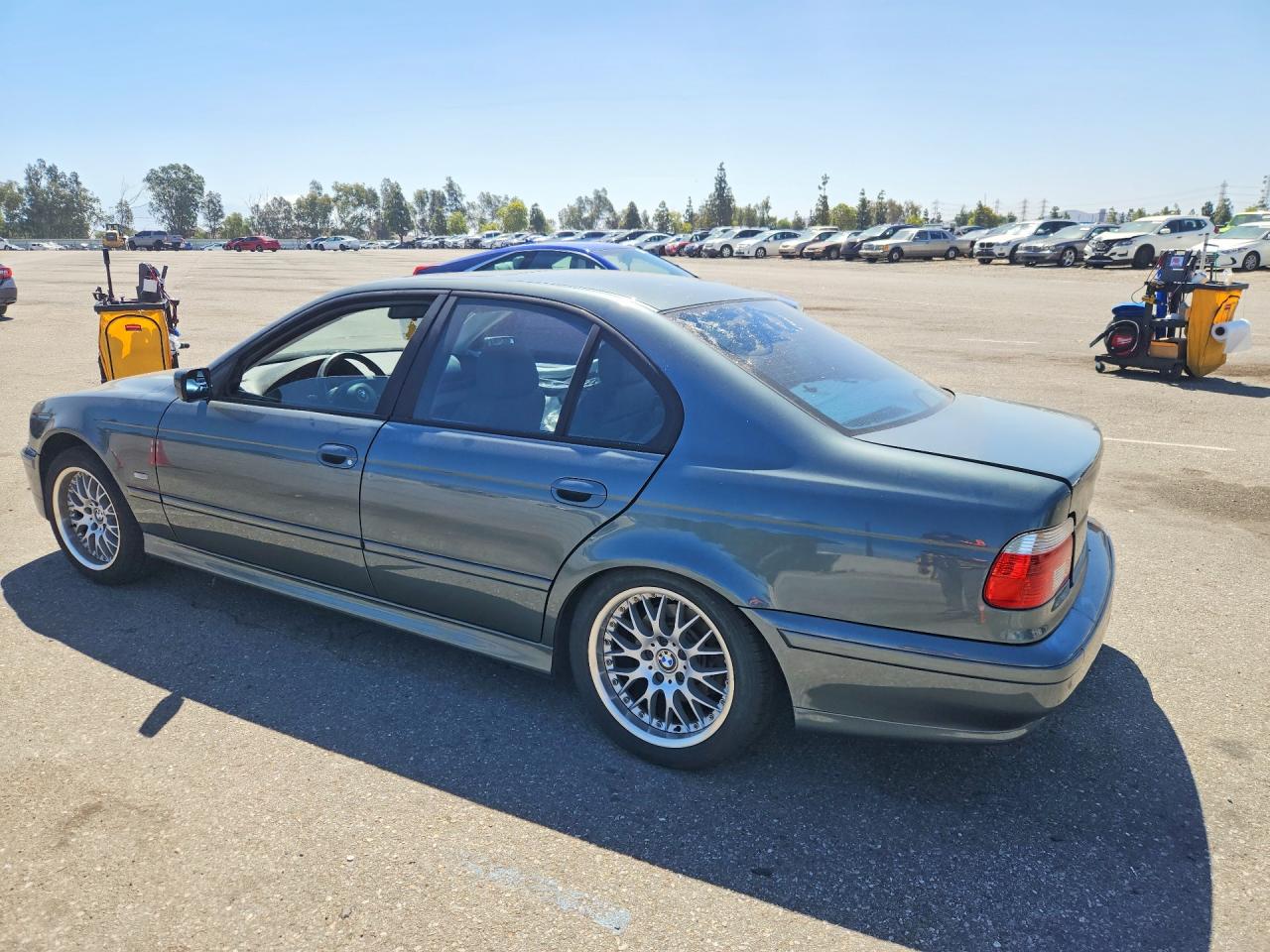 2003 Bmw 530 I Automatic Charcoal vin: WBADT63403CK31412