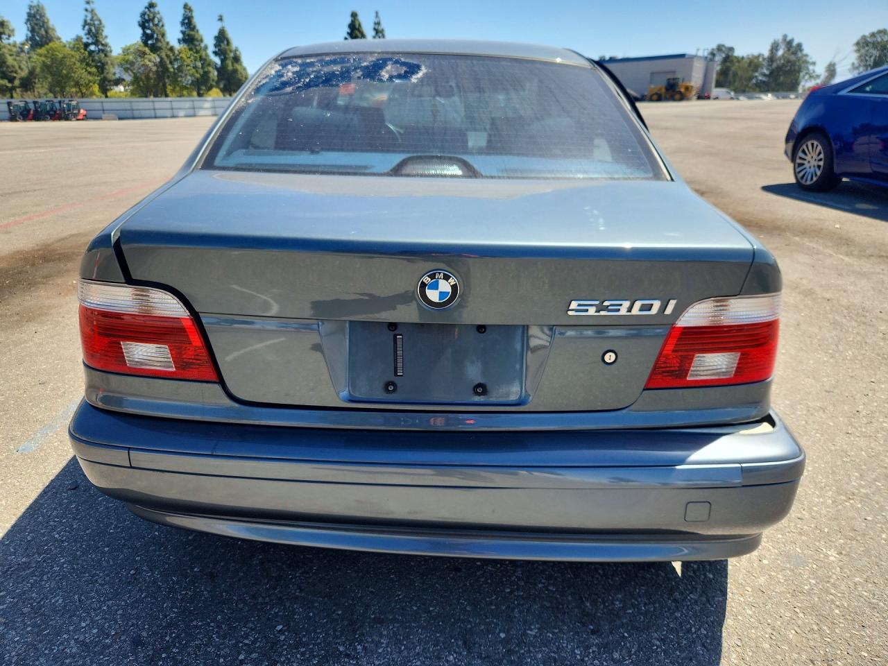 2003 Bmw 530 I Automatic Charcoal vin: WBADT63403CK31412