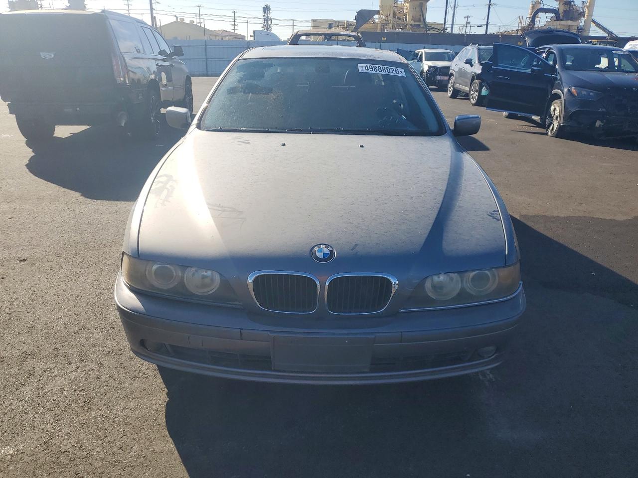 2003 Bmw 530 I Automatic Gray vin: WBADT63403CK31930