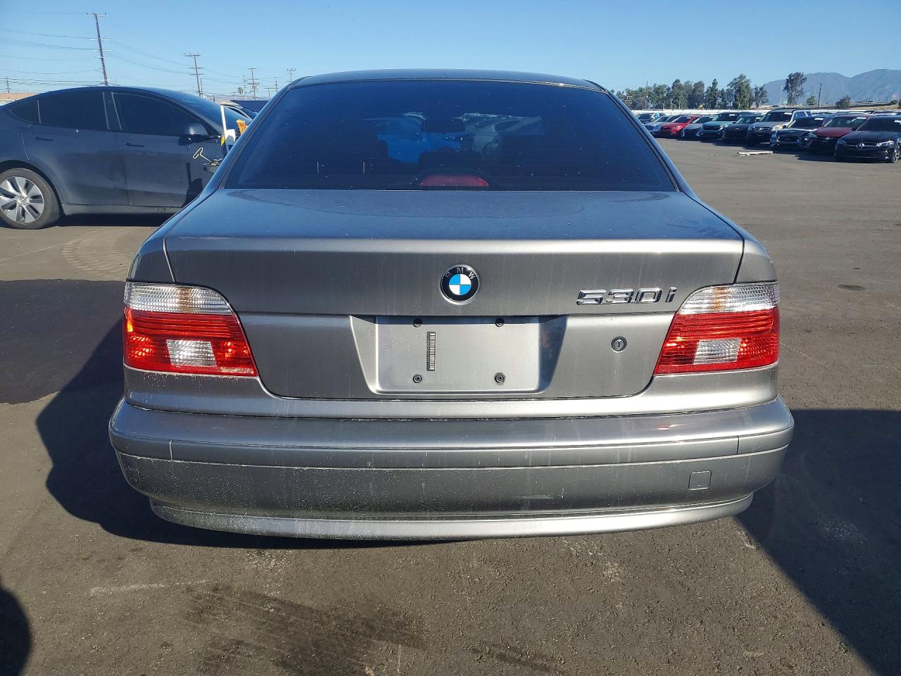 2003 Bmw 530 I Automatic Gray vin: WBADT63403CK31930